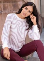 Pullover mit edlem Glitzereffekt 