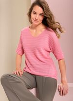 Shirt mit kurzen Fledermaus&auml;rmeln 