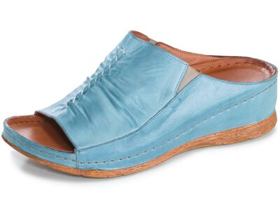 Gemini Pantolette mit seitlichen Gummiz&uuml;gen 