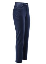 Edeljeans mit Stickerei in 7/8-L&auml;nge 