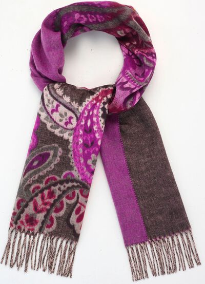 Schal mit Paisleydessin 