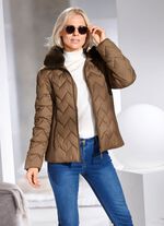 Jacke mit fabelhaftem Zickzack-Stepp 