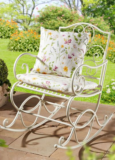 Auflagenset (Sitz- und Zierkissen) zu Schaukelstuhl 