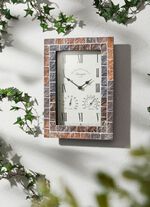 Au&szlig;enwanduhr im Mosaik-Stil 