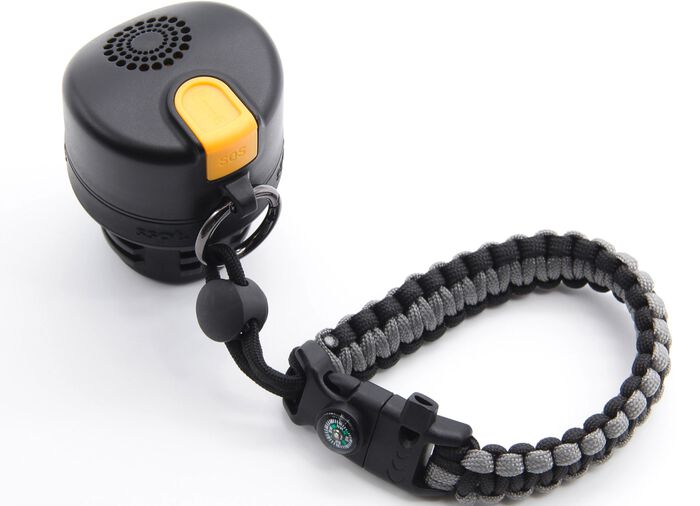 Trinkflasche mit Alarm 