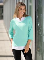 Einzigartiges Shirt in 2-in1 Optik 