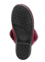 Warme Damen-Hausschuhe, Weite H, mit Wolle 