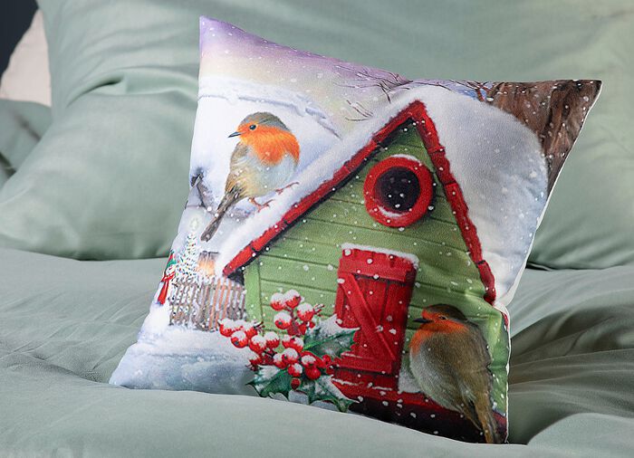 Kissenbezug Vogelh&auml;uschen 