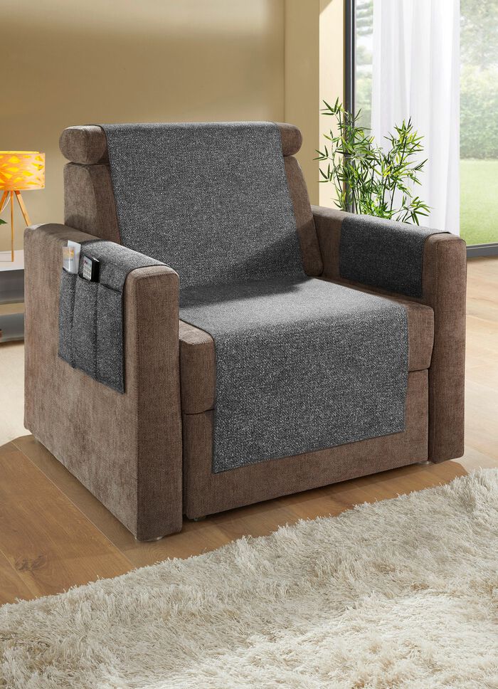 Wohnaccessoires mit gekettelten Abschl&uuml;ssen in Melange-Optik 