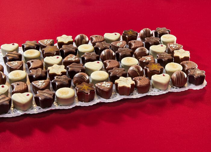 Lauensteiner Tr&uuml;ffel und Pralinen, 9-fach sortiert 