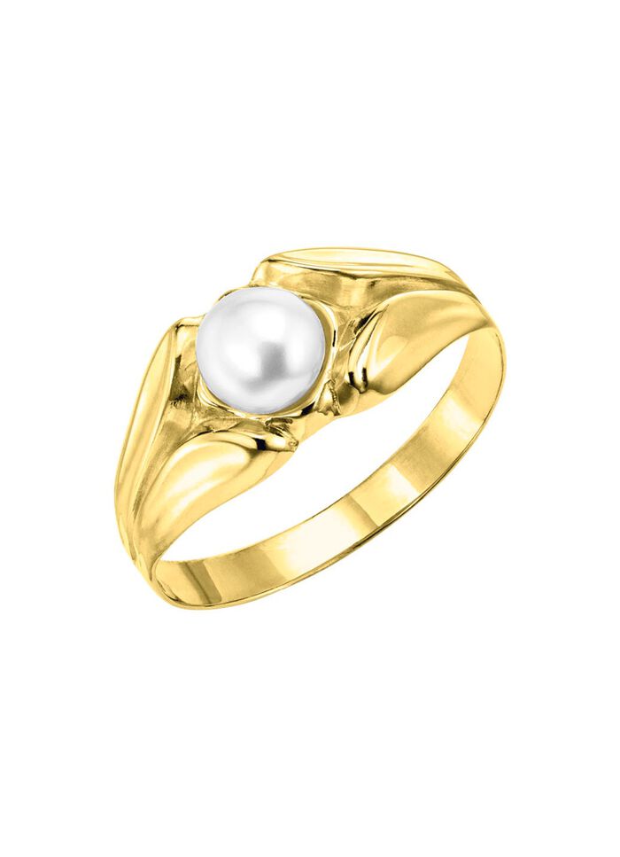 Sch&ouml;ner Damenring, mit S&uuml;&szlig;wasser-Zuchtperle 