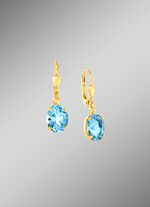 Ohrringe mit Blautopas 