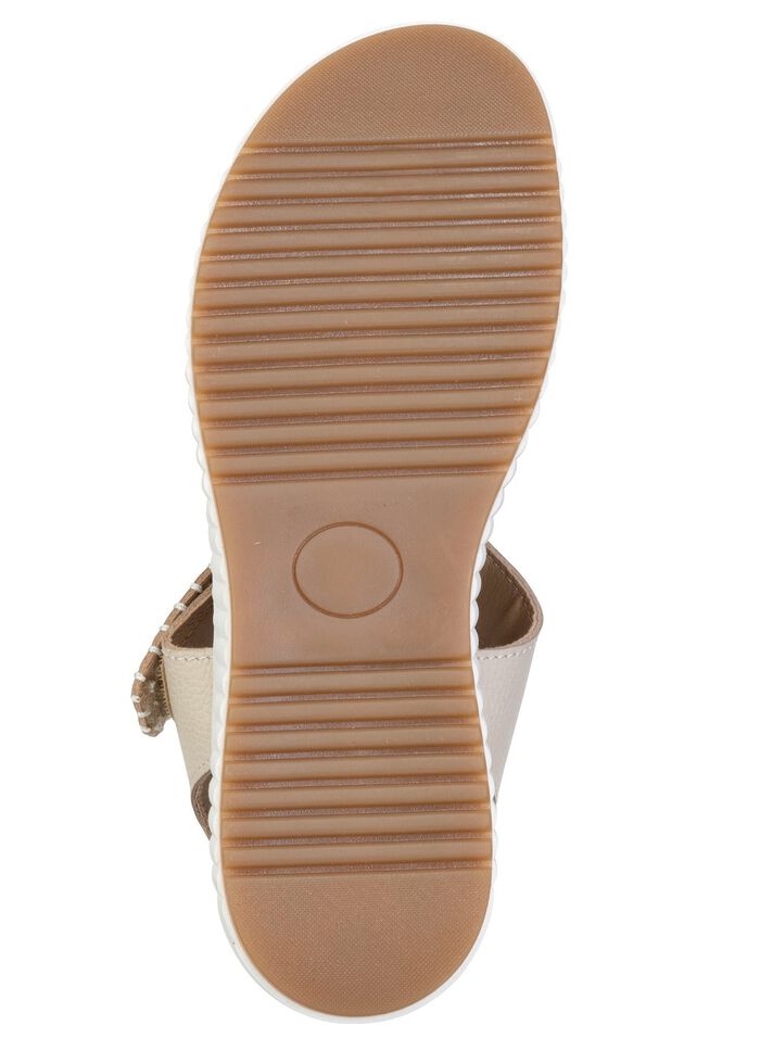 ELENA EDEN, bequeme Damen-Sandalen, Weite H, mit herausnehmbarem Fu&szlig;bett 