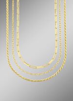 Schmuckset, 3-teilig, aus drei Halsketten 