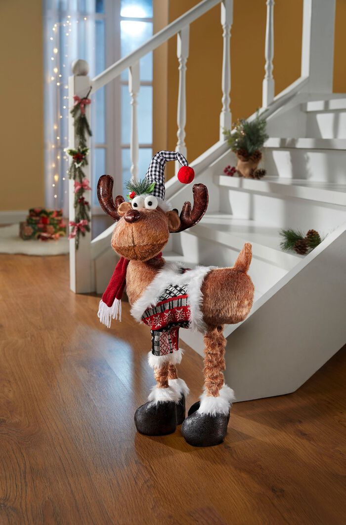 Elch mit Teleskopbeinen 