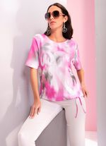 Shirt mit Schmucksteinzier 