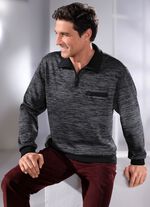 Troyer mit kurzem Rei&szlig;verschluss 