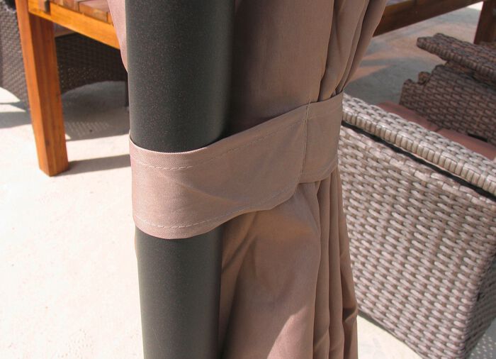 Seitenwand-Set, 4-teilig, f&uuml;r Hardtop-Pavillon 