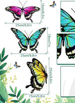 Wanddeko 3er-Set "Schmetterling" 