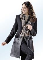 Kurzmantel mit Schmuckkn&ouml;pfen 