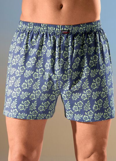 Viererpack Boxershorts mit kn&ouml;pfbarem Eingriff 
