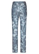 Hose mit floraler Dessinierung 