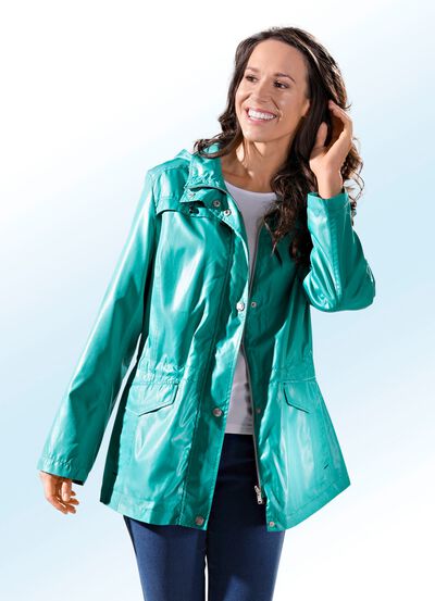 Jacke mit abnehmbarer Kapuze 