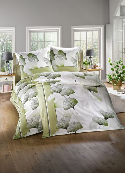 Bettw&auml;sche-Garnitur aus dem Hause Biberna 