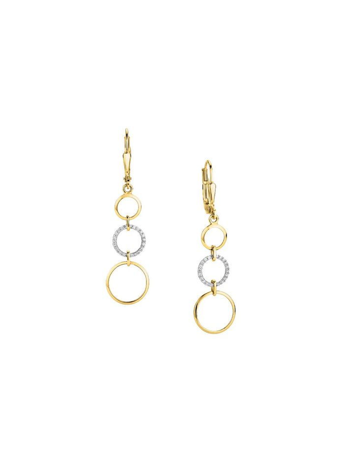 Elegante Kreationen: Ohrringe mit synth. Zirkonia 