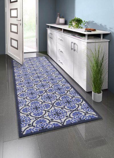 Fu&szlig;matte mit rutschhemmender Latex-R&uuml;ckseite 