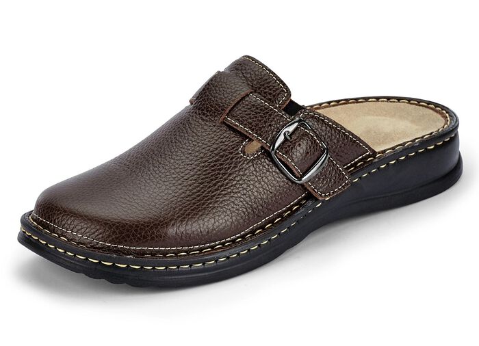 Mubb, bequeme Herren-Clogs, Weite H, mit herausnehmbarem Fu&szlig;bett 