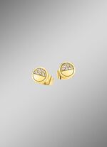 Goldfarbenes Damenuhrset 3-tlg. 