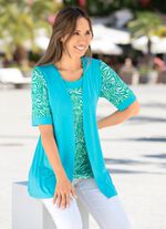 2-teiliges Set in verschlussloser Form in 2 Farben 