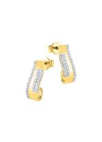 Edle Ohrstecker mit 56 Diamanten 