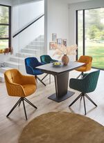 Moderner Esstisch mit Auszug 