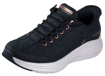 SKECHERS, stylische Damen-Sneaker, mit geformter Slip-Ins Fersenplatte 