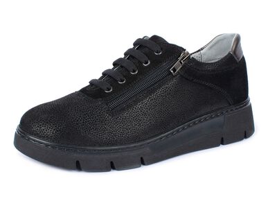 Komfort-Sneaker, Weite H mit seitlichem Rei&szlig;verschluss 