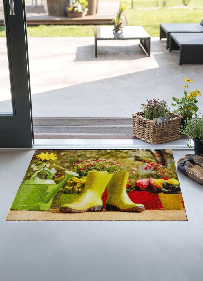 Fu&szlig;matte mit rutschhemmendem Vinylr&uuml;cken 