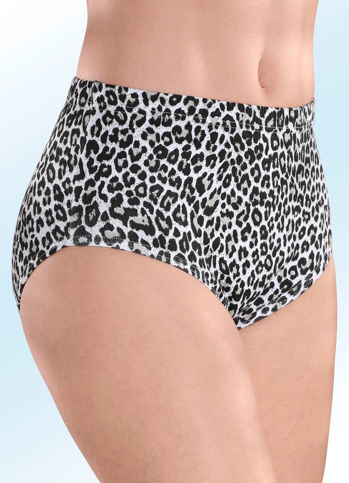 F&uuml;nferpack Slips mit Raubtierdessin 