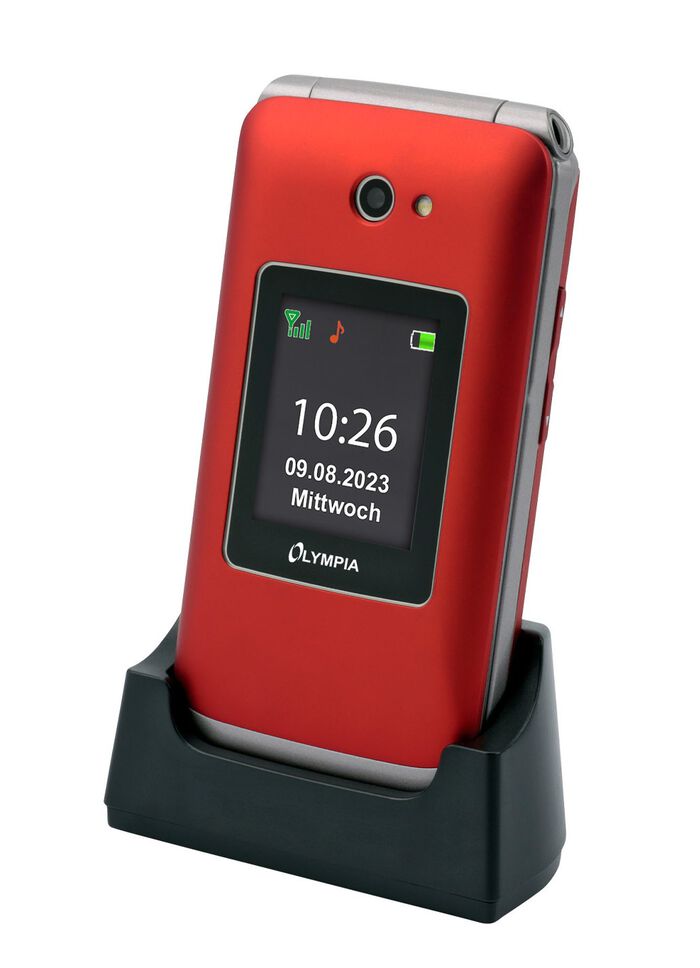 Olympia VITUS 4G Klapphandy mit Gro&szlig;tasten 