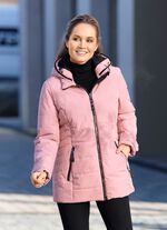 Funktionsjacke mit abnehmbarer Kapuze 