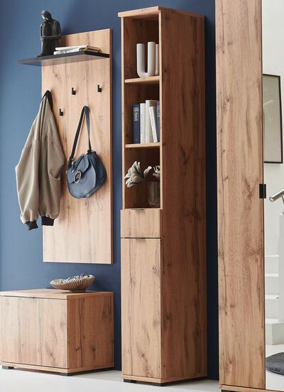 Moderne Garderobenm&ouml;bel in Wotan Eiche 