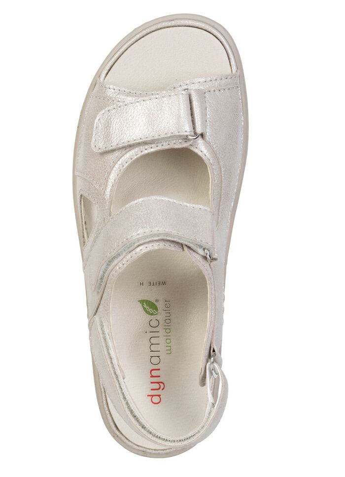 Waldl&auml;ufer, bequeme Damen-Sandalen, Weite H, mit herausnehmbarem Fu&szlig;bett 