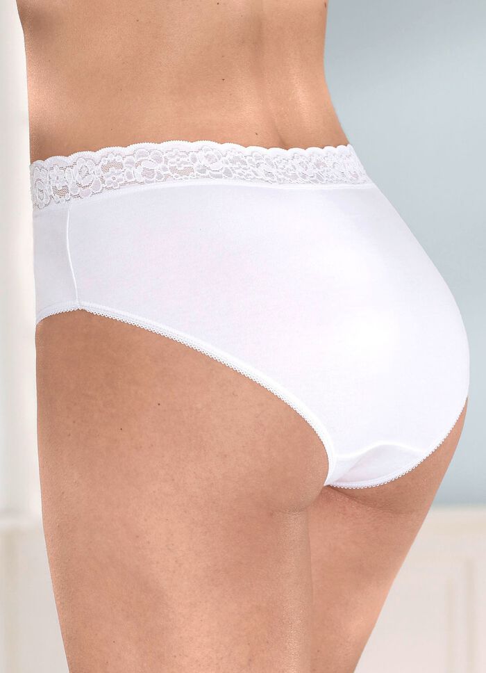 Viererpack Slips mit Katzenmotiv 