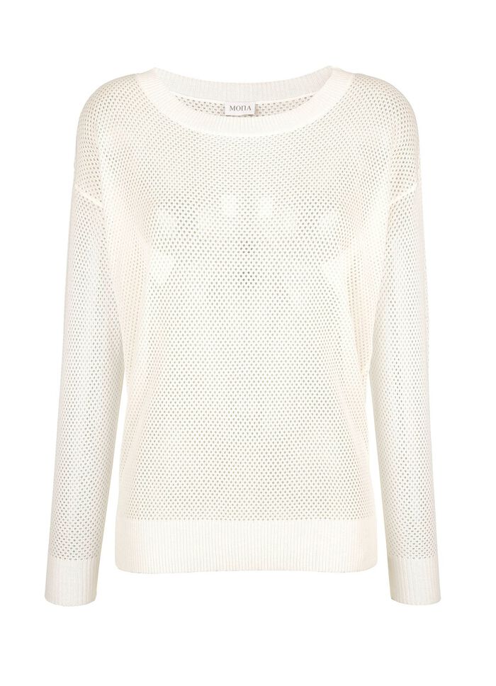 Pullover in Feinstrick 