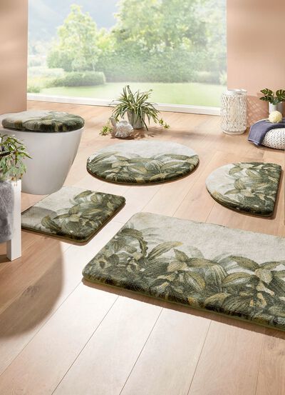 Badvorleger, auch besonders f&uuml;r Rollstuhl und Rollator geeignet 