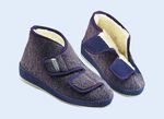 Klima-Hausschuh 100% Schurwolle 