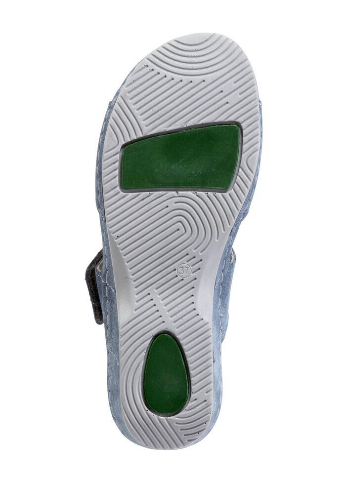 Mubb Pantolette mit funkelnden Glitzersteinchen 