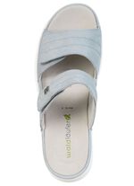 Waldl&auml;ufer, bequeme Damen-Pantoletten, Weite H, mit herausnehmbarem Fu&szlig;bett 