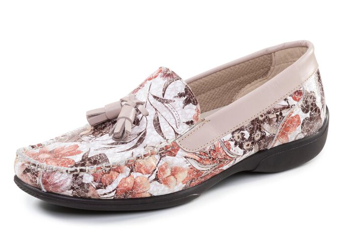 ELENA EDEN, bequeme Damen-Slipper, Weite H, mit herausnehmbarem Fu&szlig;bett 